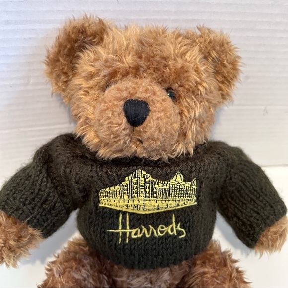 Vintage brown HARRODS Knights Bridge bear 13” - Picture 4 of 8